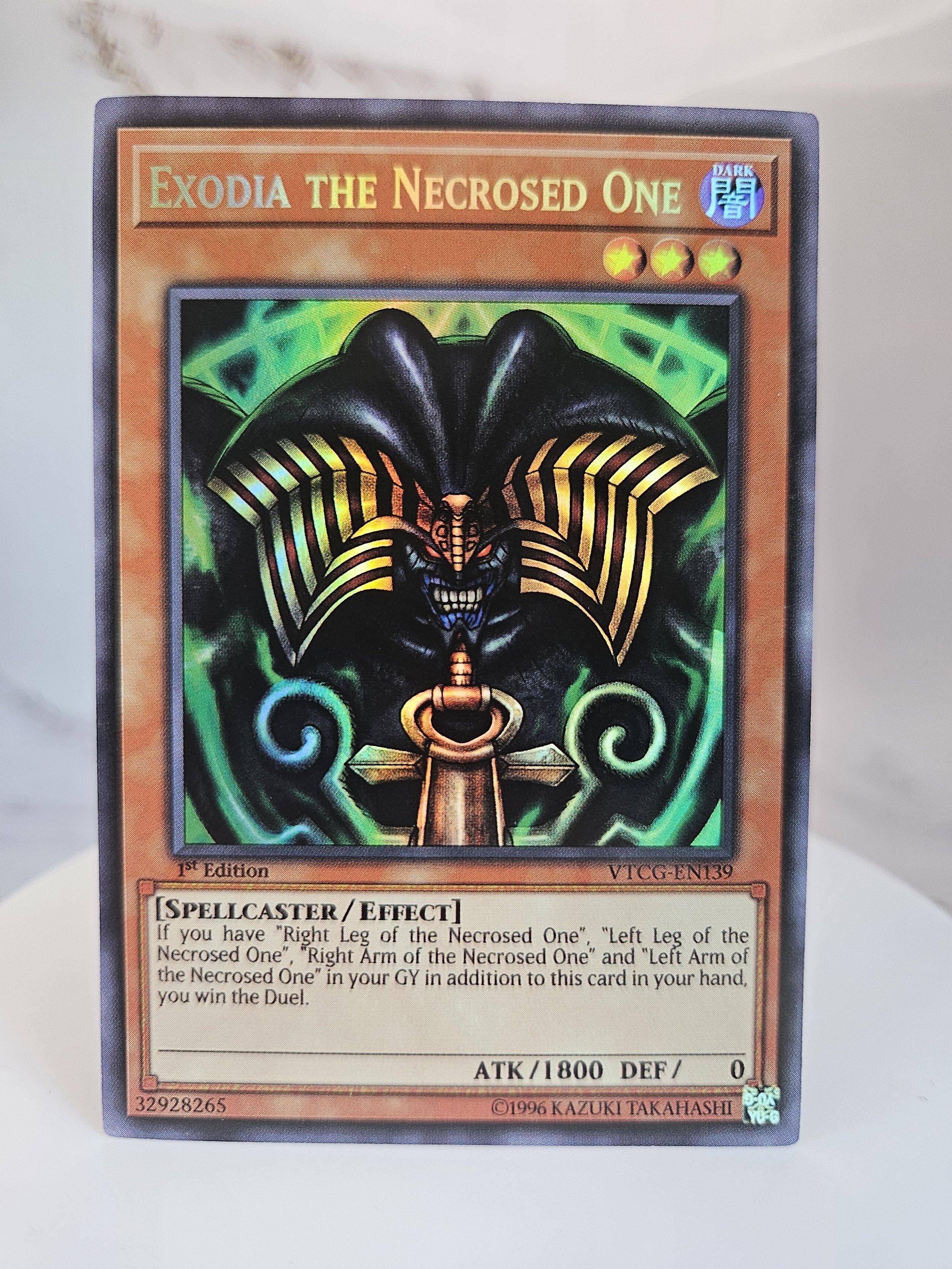 Set: Exodia the Necrosed One - All 5 Pieces (Forbidden One Retrain